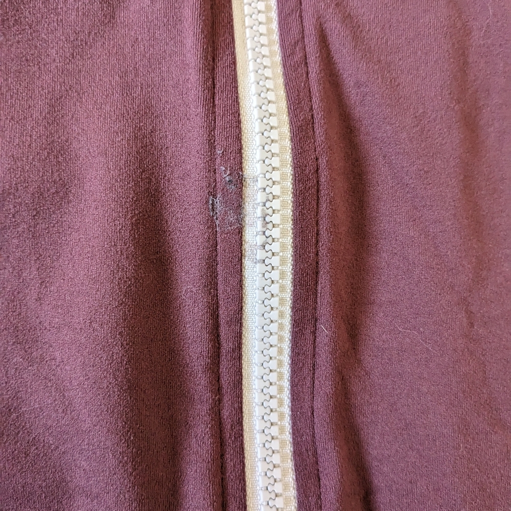 Vuori Eclipse Track Jacket Crop Full Zip Red Wome… - image 5